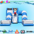 2016 new giant inflatable tunnel water slide with double lane ,used inflatable tunnel water slide for sale